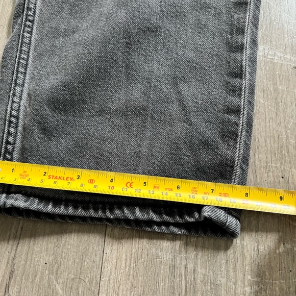 Uniqlo Men's Wide Fit Tapered Style Middle Rise Black Jeans Size 33 - Picture 11 of 13